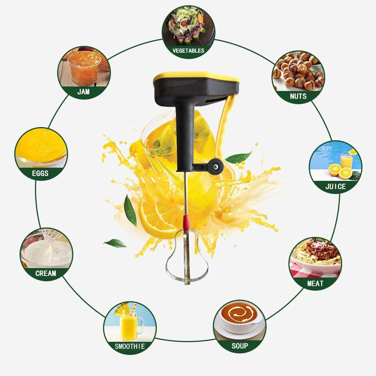 WellStick Brand Indian Product details of Power Free Hand Blender Stainless Steel for Egg & Cream Beater, Milkshake, Lassi, Butter Milk Mixer Maker