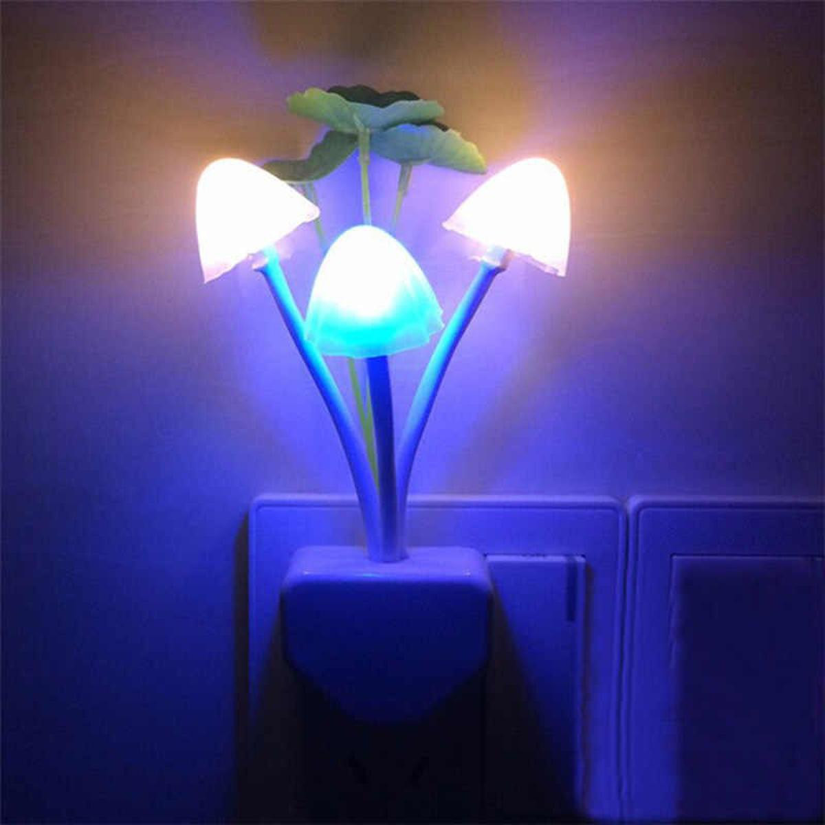 LED sensor Mushroom Night Light Lamp (7colorschanging)