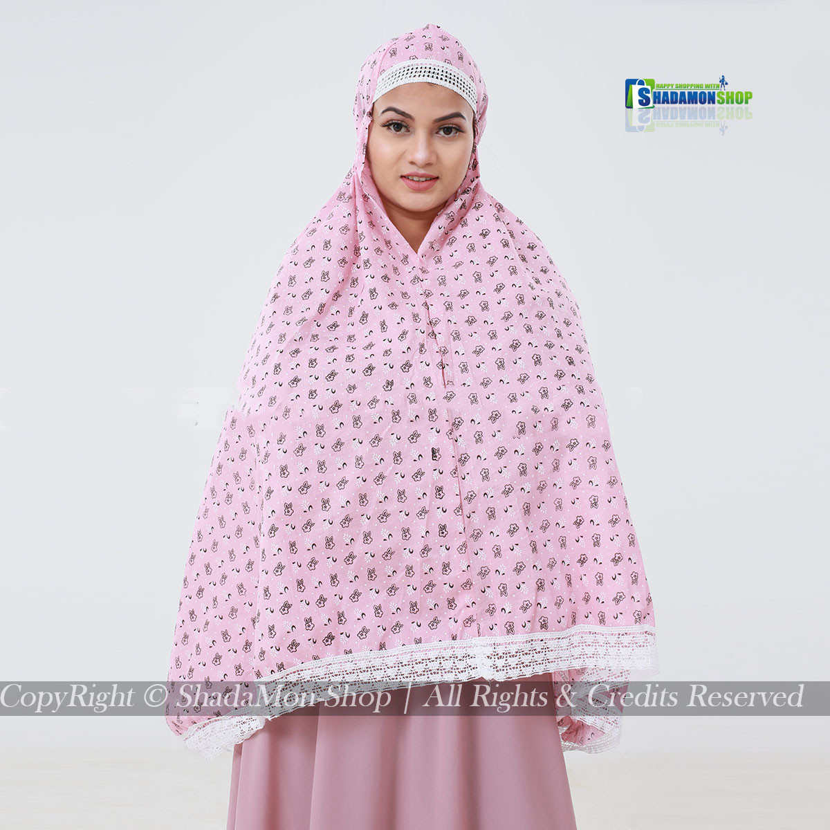 Namaz Hijab Cotton Alternative Muslim Scarf Hijab for Women