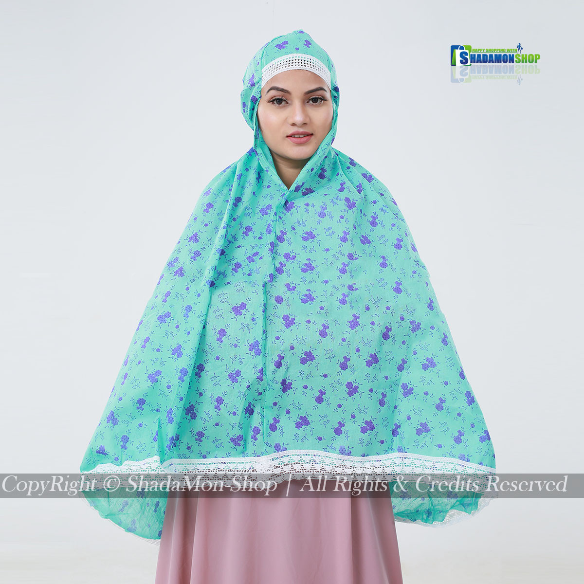 Namaz Hijab Cotton Alternative Muslim Scarf Hijab for Women