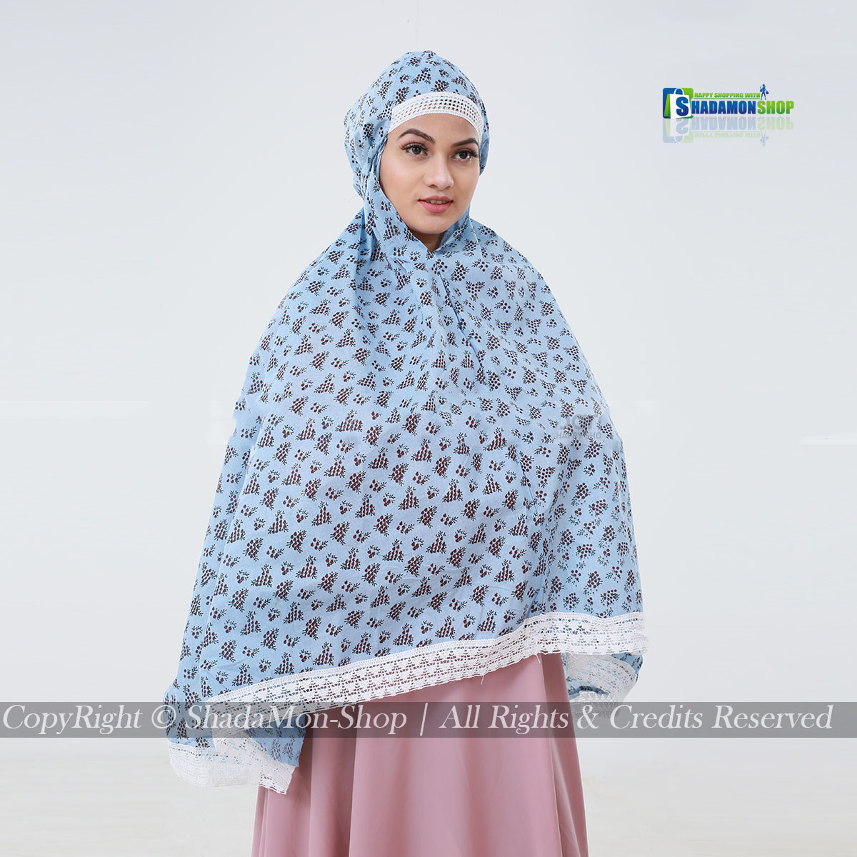 Namaz Hijab Cotton Alternative Muslim Scarf Hijab for Women