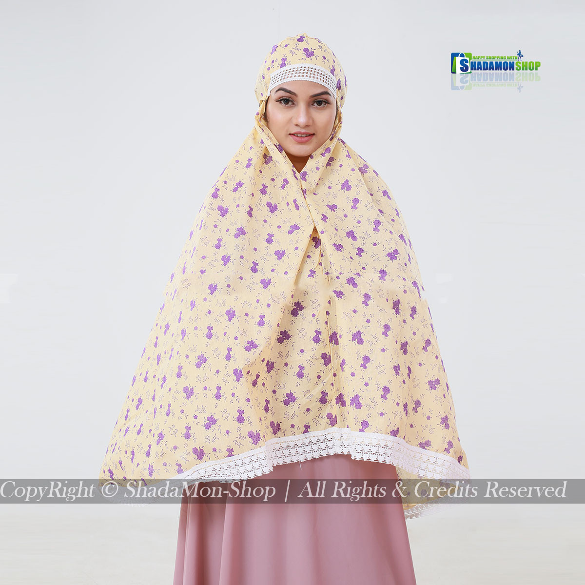 Namaz Hijab Cotton Alternative Muslim Scarf Hijab for Women