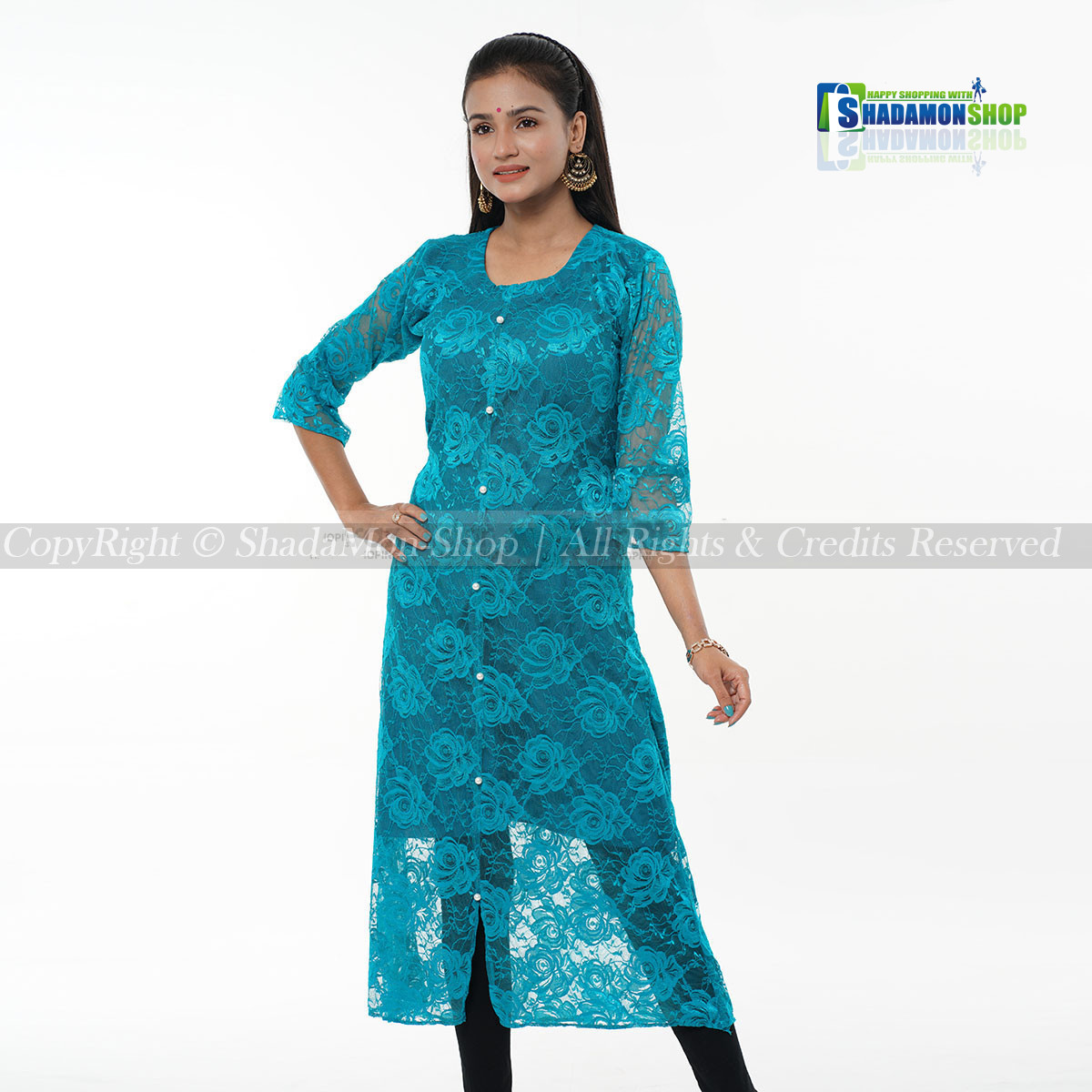 Readymade Stylish Hot Kurti For Girls Net Dress